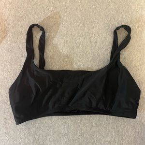 Aerie Wide Strap Scoop Bikini Top